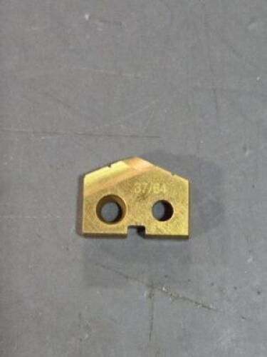 DESCRIPTION: (2) SUPER HSS (T15) THROWAWAY DRILL INSERT BRAND/MODEL: YG-1 S06008 SIZE: 37/64" RETAIL$: $50.98 QTY: 2