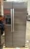 23.0 CU. FT. SIDE BY SIDE REFRIGERATOR IN FINGERPRINT RESISTANT STAINLESS STEEL, STANDARD DEPTH