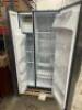 23.0 CU. FT. SIDE BY SIDE REFRIGERATOR IN FINGERPRINT RESISTANT STAINLESS STEEL, STANDARD DEPTH - 9