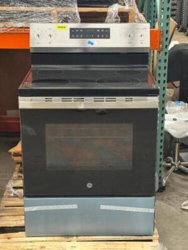 30 IN. 4 BURNER ELEMENT SMART FREE-STANDING ELECTRIC RANGE IN BLACK