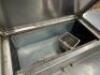 114" PIZZA PREP TABLE WITH REFRIGERATED TOPPING RAIL - 12