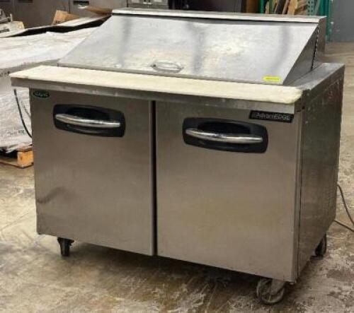 48" MEGA TOP REFRIGERATED SANDWICH PREP TABLE WITH CUTTING BOARD