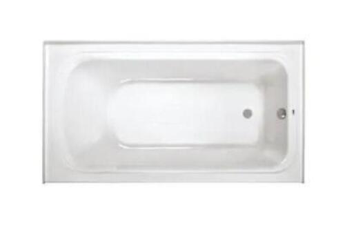 HILLSBORO 66" X 36" THREE WALL ALCOVE ACRYLIC SOAKING TUB WITH RIGHT DRAIN AND OVERFLOW
