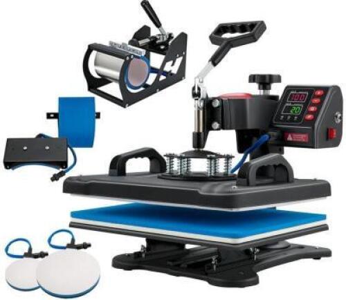 5 IN 1 HEAT PRESS SUBLIMATION MACHINE