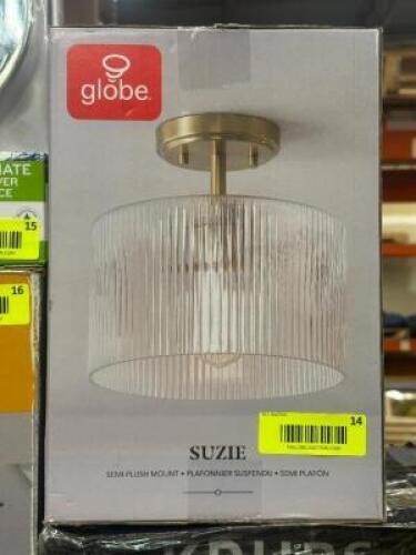 SEMI FLUSH MOUNT SUZIE LIGHT
