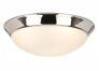CHELWOOD 13 IN. CHROME SELECTABLE LED FLUSH MOUNT