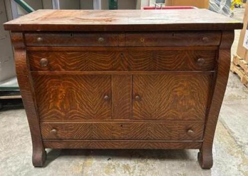 ZEBRA WOOD BUFFET CABINET