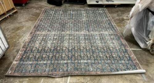 BILLIE OCEAN/BRICK AREA RUG