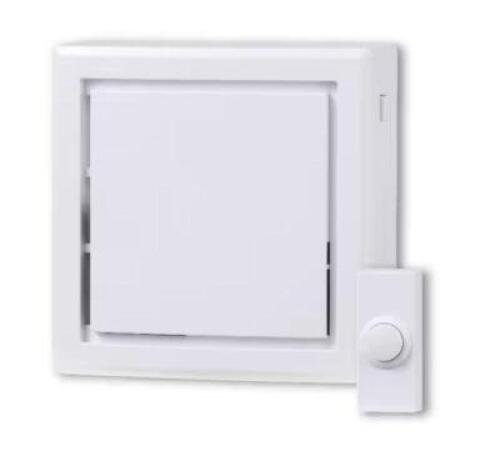 WIRELESS BATTERY OPERATED DOORBELL KIT WITH WIRELESS PUSH BUTTON