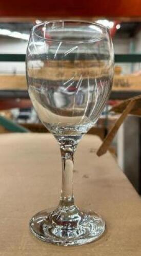 (12) WINE GLASSES