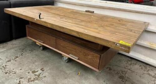 2-DRAWER COFFEE TABLE
