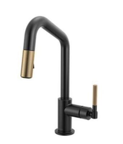 LITZE PULL-DOWN PREP FAUCET WITH ANGLE SPOUT