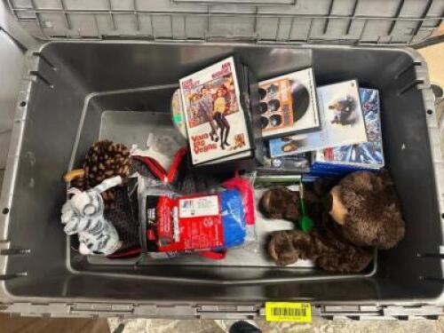 LARGE ASSORTMENT OF ENTERTAINMET AND DECORATIONS