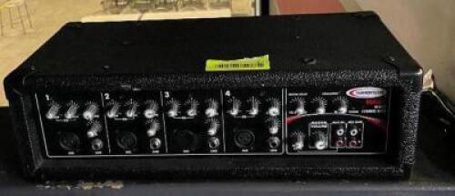 HARBINGER 60 WATT 4 CHANNEL MIXER