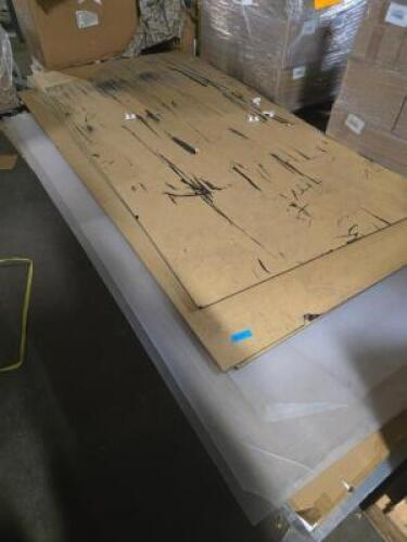 DESCRIPTION: (1) PALLET OF MISC PLASTICS INFORMATION: SEE INSPECTION SIZE: VARIOUS SIZES QTY: 1