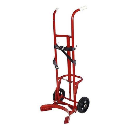 DESCRIPTION: (1) STEEL DRUM TRUCK INFORMATION: 1000LB CAPACITY, FOR 55 GALLON DRUMS, BENT PIECE ON BOTTOM, SEE INSPECTION RETAIL$: $422.99 SIZE: 21" X