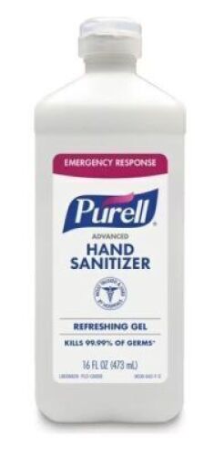 DESCRIPTION: (12) HAND SANITIZER REFRESHING GEL BRAND/MODEL: PURELL ADVANCED SIZE: 16 FL OZ RETAIL$: $6.99 EA QTY: 12