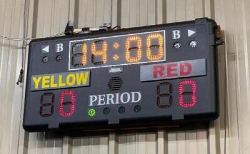SCOREBOARD WITH CONTROL PANEL INCLUDED
