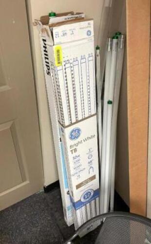 APPROXIMATELY (15) 48" FLUORESCENT BULBS