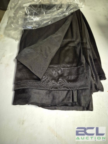 16FT. BLACK POLY SILK 1-PLY 1-POCKET #75