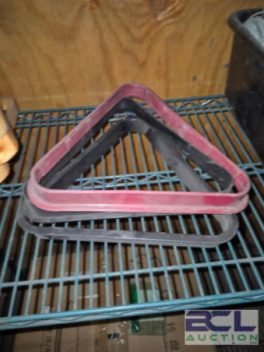 Plastic Billard cue racks #198