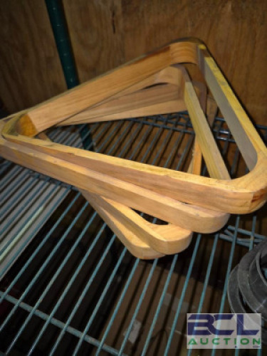 Wood Billard cue racks #199