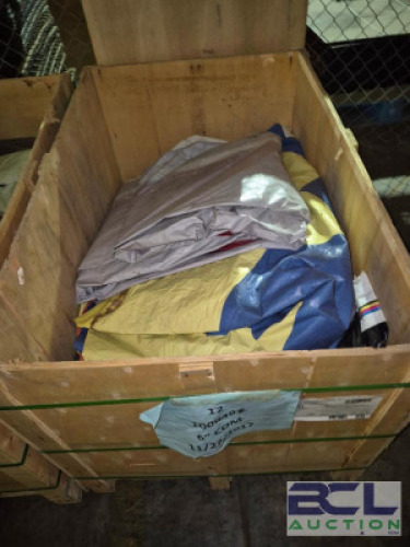 Box of Billboard Tarps #240