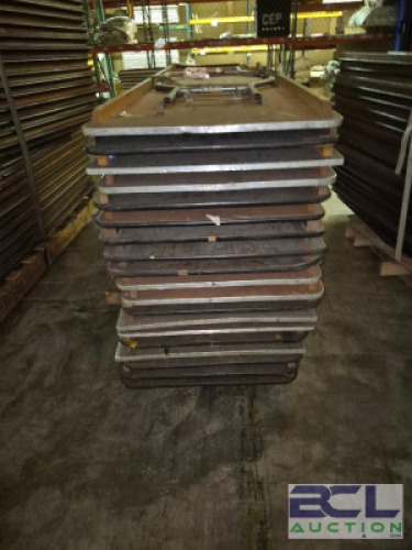 19 CT. PALLET OF 8 FT. WOOD TABLES