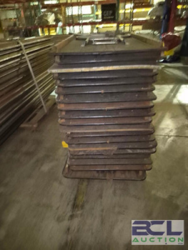 19 CT. PALLET OF 8 FT. WOOD TABLES