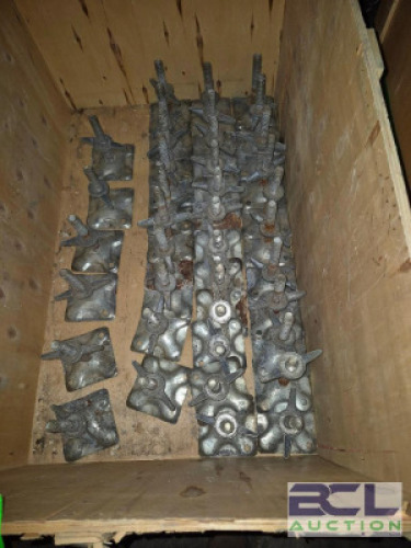 (39) - ADJUSTABLE JACK LEGS FOR STAGE DECKING OR SCAFFOLDING