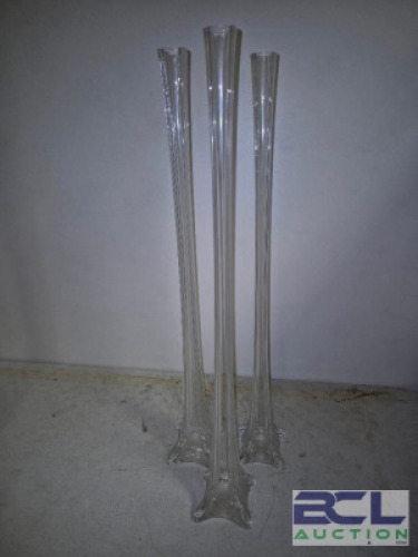 3 - 30" Eiffel Tower Vases #315