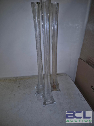 3 - 24" Eiffel Tower Vases #321
