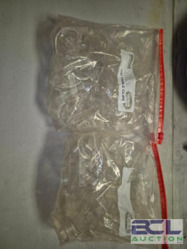 2 - Bags of 100 Table Clips #327