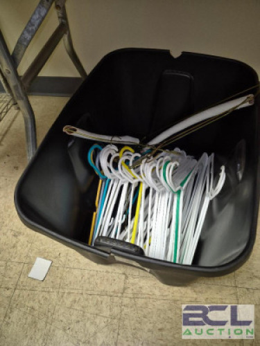 1 - Tote of Hangers #332