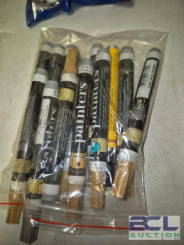 1 - Bag of colored wood markers (Gold & Silver) #342
