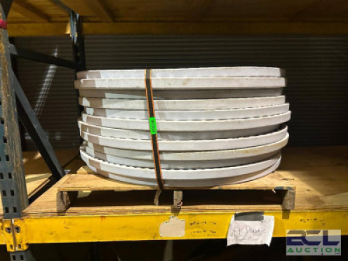 12 CT. PALLET OF 48" PLASTIC ROUND TABLES