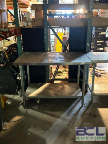 4 FT. STAINLESS PREP TABLE