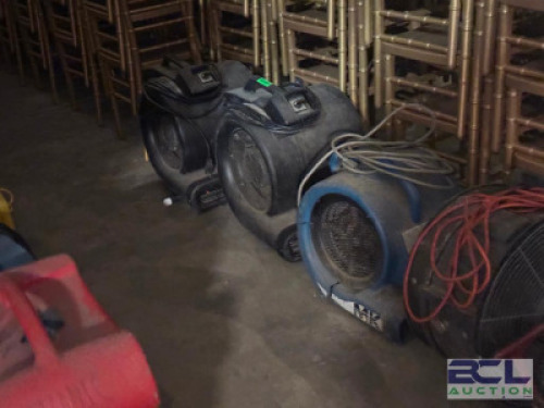 (3) - ELECTRIC INFLATABLE BLOWERS