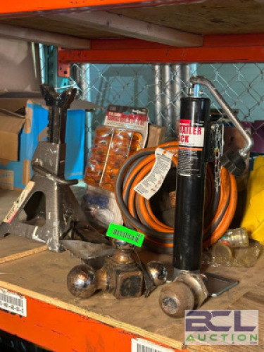 TRAILER JACK, HITCH, LIFT AND OTHER AUTO EQUIPMENT