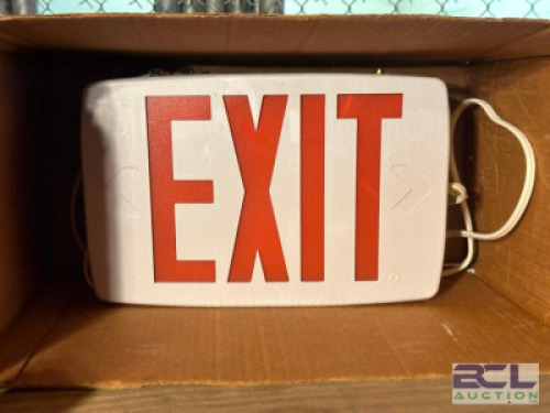 (2) - EXIT SIGNS