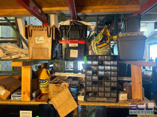CONTENTS OF UPPER SHELVING