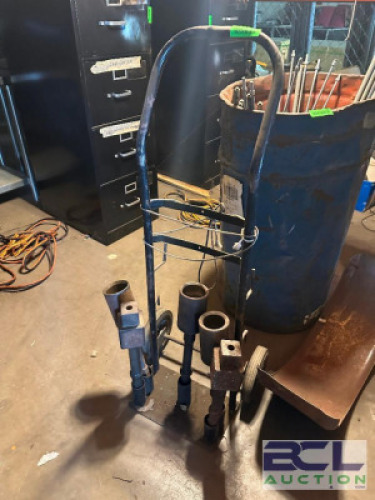 HEAVY DUTY DOLLY WITH TOOL ATTACHMENTS