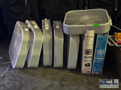 (8) - ASSORTED BOX FANS