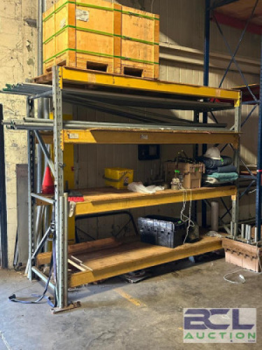SINGLE SECTION OF PENCO PALLET RACKING