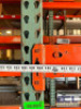 SINGLE SECTION OF TEARDROP PALLET RACKING - 8