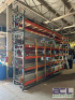 (4) - SECTIONS OF TEARDROP PALLET RACKING - 2