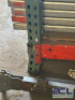 (4) - SECTIONS OF TEARDROP PALLET RACKING - 12