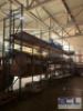 (4) - SECTIONS OF TEARDROP PALLET RACKING
