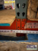 (4) - SECTIONS OF TEARDROP PALLET RACKING - 14