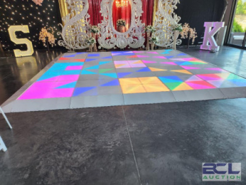 20 X 20 LED LIGHT UP DANCE FLOOR